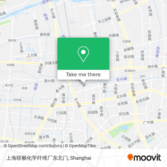 上海联畅化学纤维厂东北门 map