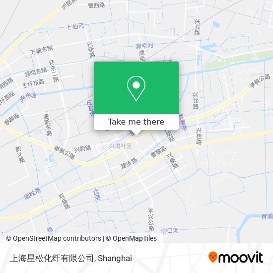 上海星松化纤有限公司 map