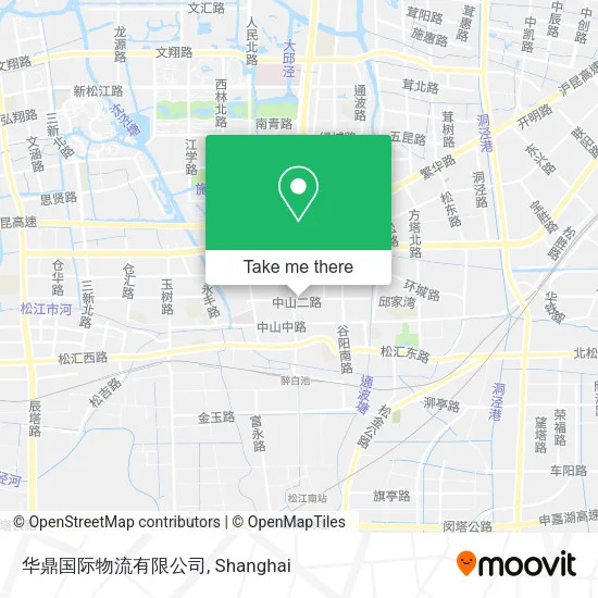 华鼎国际物流有限公司 map
