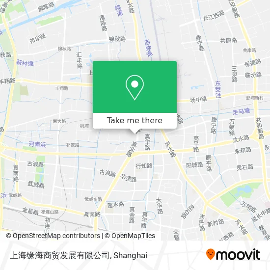 上海缘海商贸发展有限公司 map
