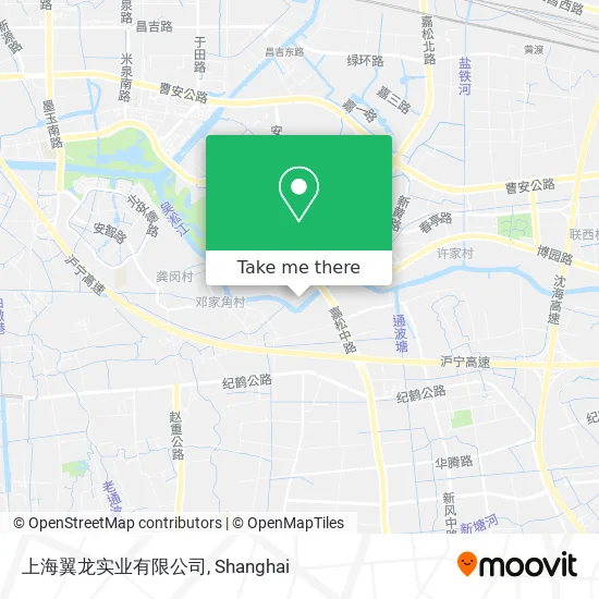 上海翼龙实业有限公司 map