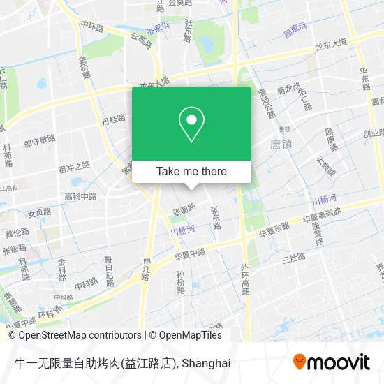 牛一无限量自助烤肉(益江路店) map