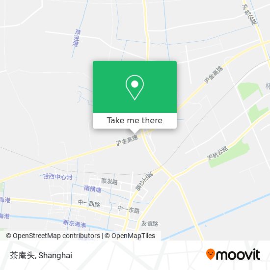 茶庵头 map