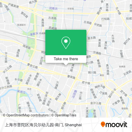 上海市普陀区海贝尔幼儿园-南门 map