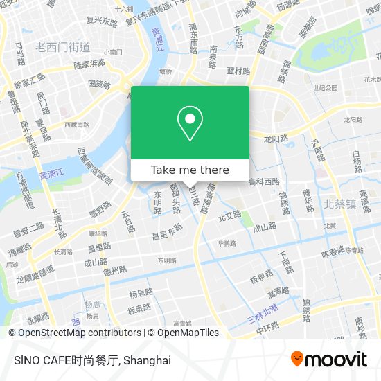 SlNO CAFE时尚餐厅 map