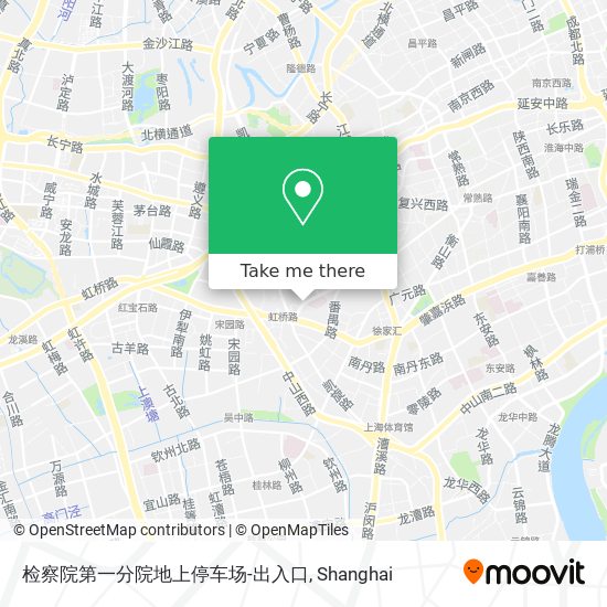 检察院第一分院地上停车场-出入口 map