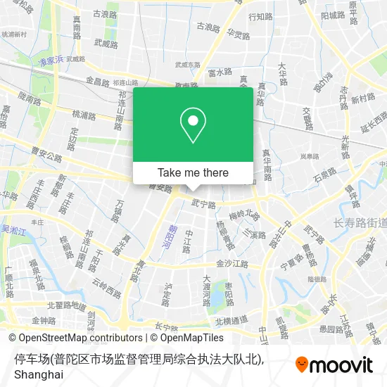 停车场(普陀区市场监督管理局综合执法大队北) map