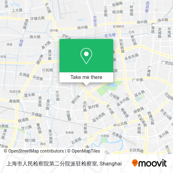 上海市人民检察院第二分院派驻检察室 map