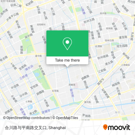 合川路与平南路交叉口 map