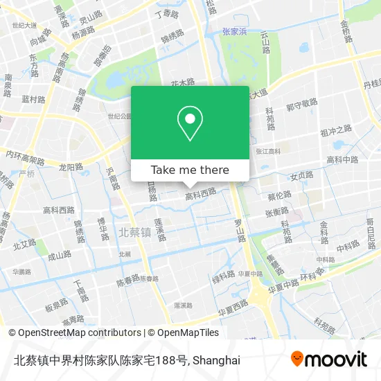 北蔡镇中界村陈家队陈家宅188号 map