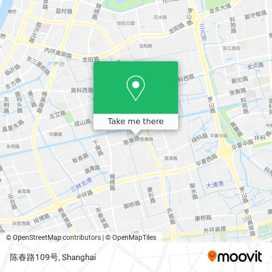陈春路109号 map