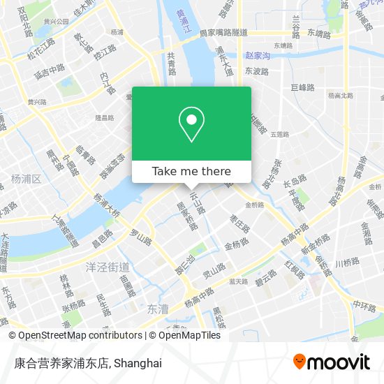 康合营养家浦东店 map