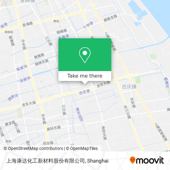 上海康达化工新材料股份有限公司 map