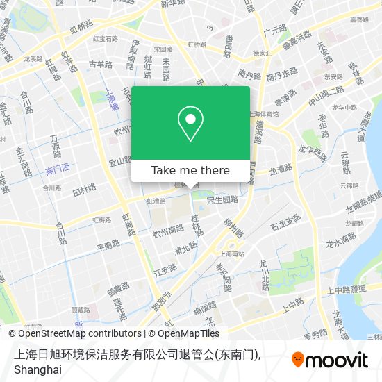 上海日旭环境保洁服务有限公司退管会(东南门) map