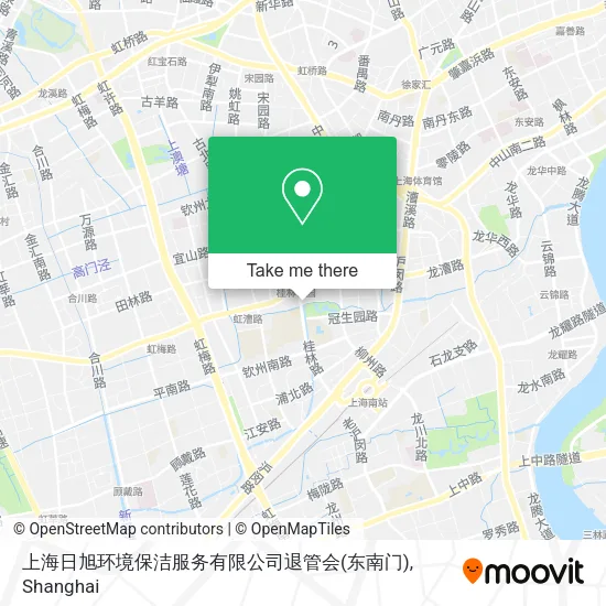 上海日旭环境保洁服务有限公司退管会(东南门) map