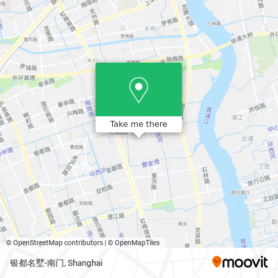 银都名墅-南门 map