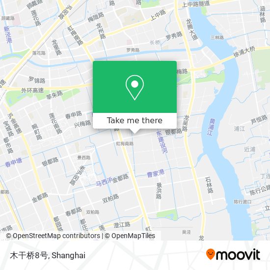 木干桥8号 map