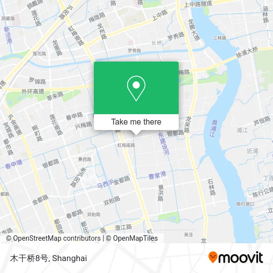 木干桥8号 map