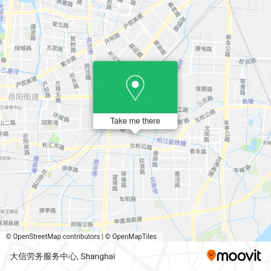 大信劳务服务中心 map
