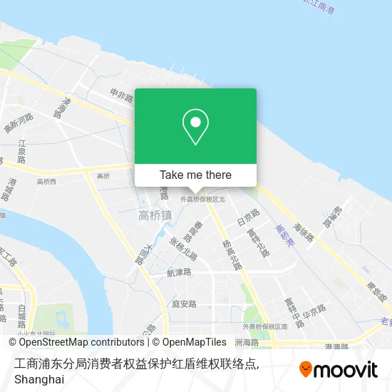 工商浦东分局消费者权益保护红盾维权联络点 map
