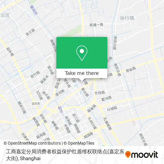 工商嘉定分局消费者权益保护红盾维权联络点(嘉定东大街) map