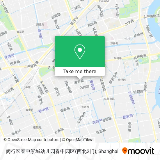 闵行区春申景城幼儿园春申园区(西北2门) map