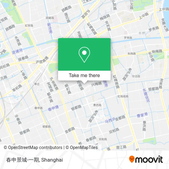 春申景城-一期 map