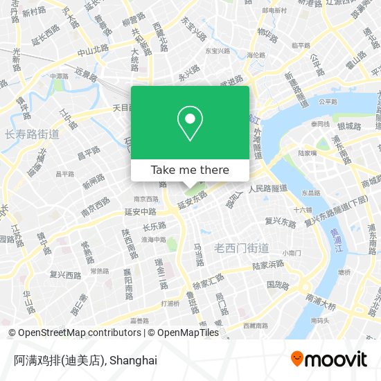 阿满鸡排(迪美店) map