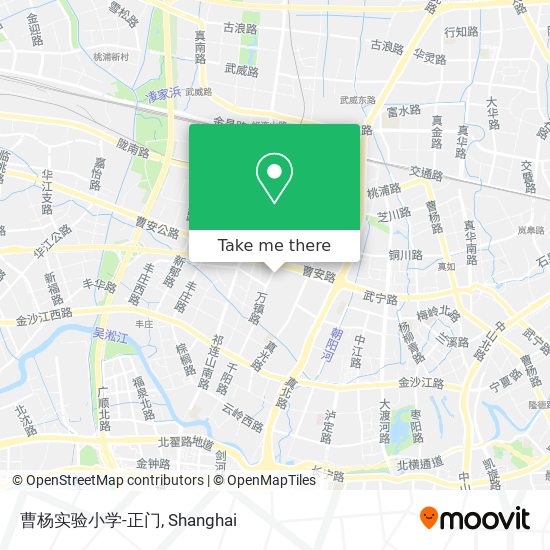 曹杨实验小学-正门 map