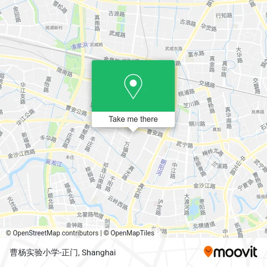 曹杨实验小学-正门 map