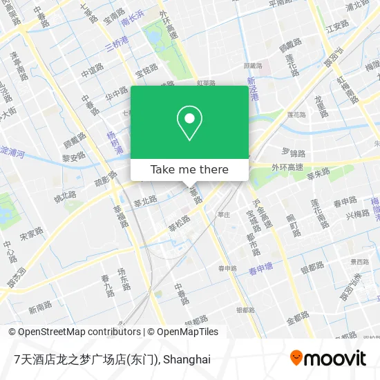 7天酒店龙之梦广场店(东门) map