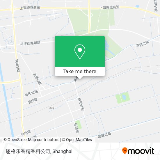 恩格乐香精香料公司 map