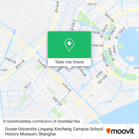 Ocean University Lingang Xincheng Campus-School History Museum map