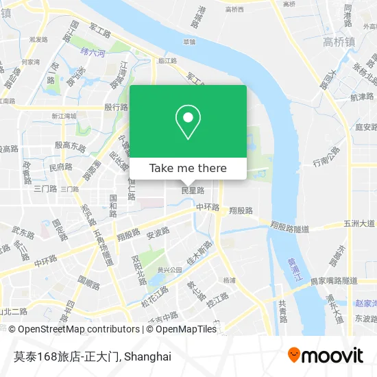莫泰168旅店-正大门 map