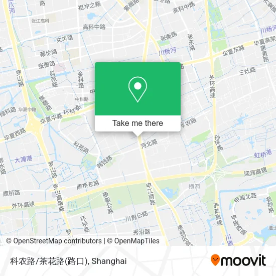 科农路/茶花路(路口) map