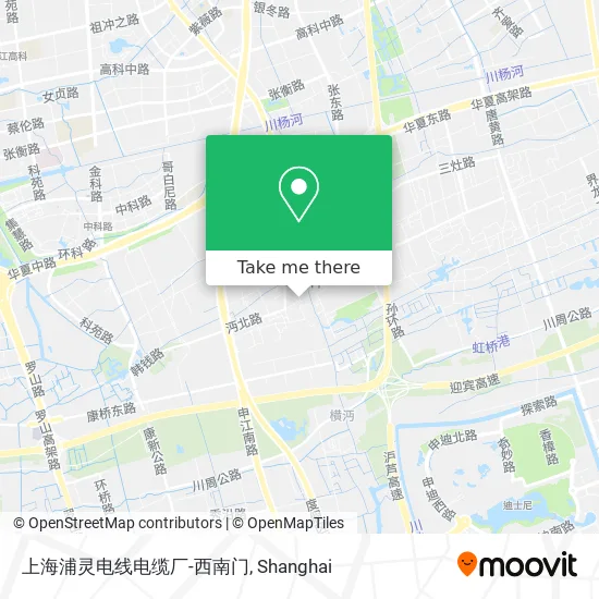上海浦灵电线电缆厂-西南门 map
