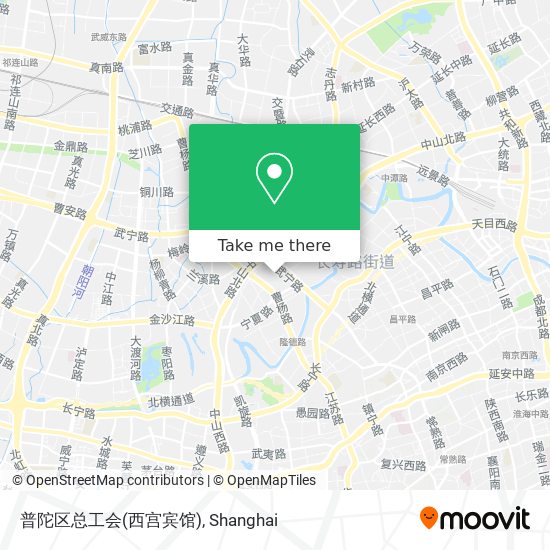 普陀区总工会(西宫宾馆) map