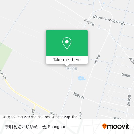 崇明县港西镇幼教工会 map