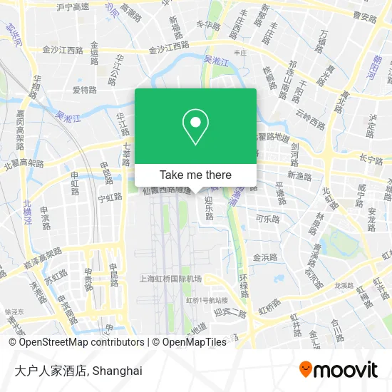 大户人家酒店 map