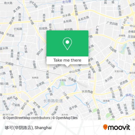 哆可(华阴路店) map