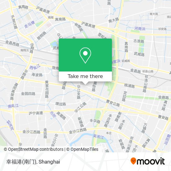 幸福港(南门) map