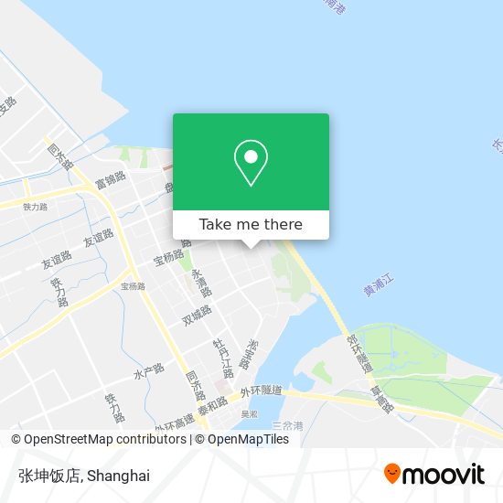 张坤饭店 map