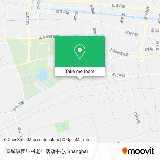 奉城镇团结村老年活动中心 map