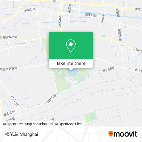 松鼠岛 map