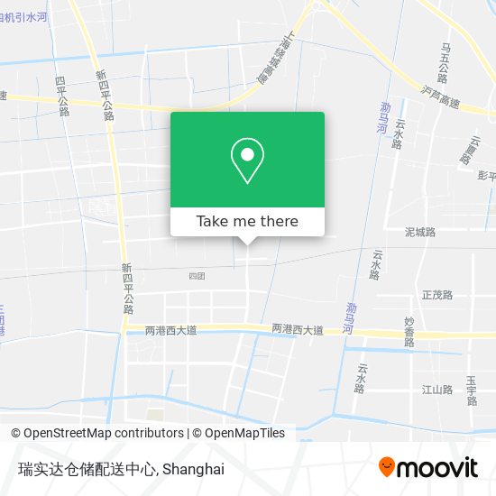 瑞实达仓储配送中心 map