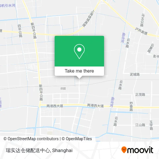 瑞实达仓储配送中心 map
