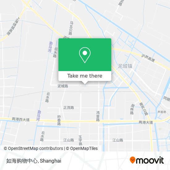 如海购物中心 map