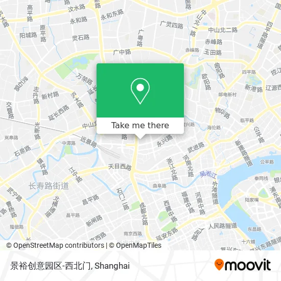 景裕创意园区-西北门 map