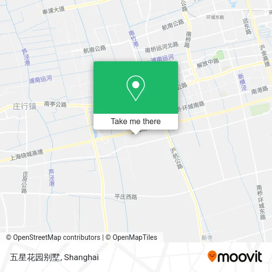 五星花园别墅 map