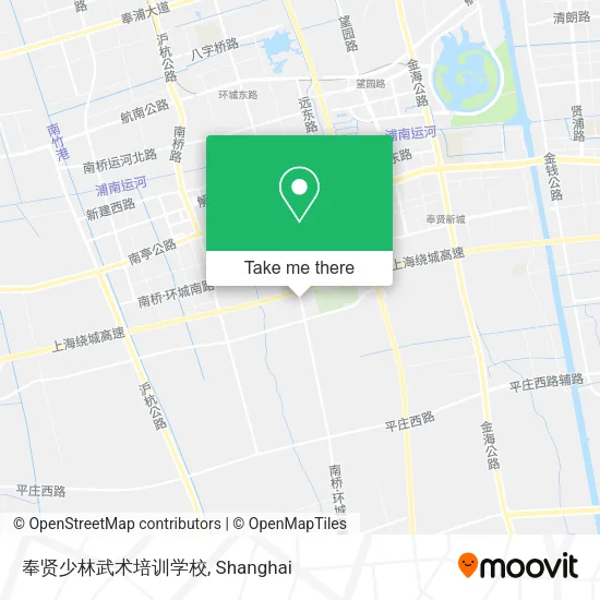 奉贤少林武术培训学校 map